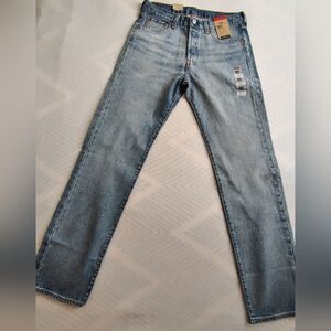 Levi's 501 Classic Blue Denim Jeans Size W 30 L 32